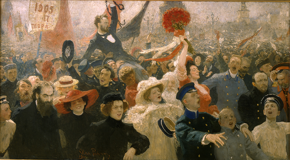 2. Il’ja Repin, 17 ottobre 1905, olio su tela, 1910