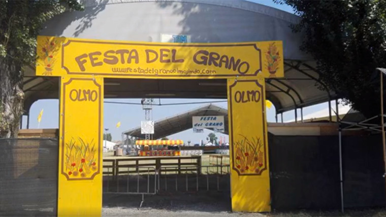 La festa del grano di Olmo