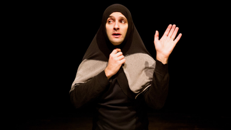 "Antropolaroid" di Tindaro Granata, teatro-Ragazzola (foto di Manuela Giusto)