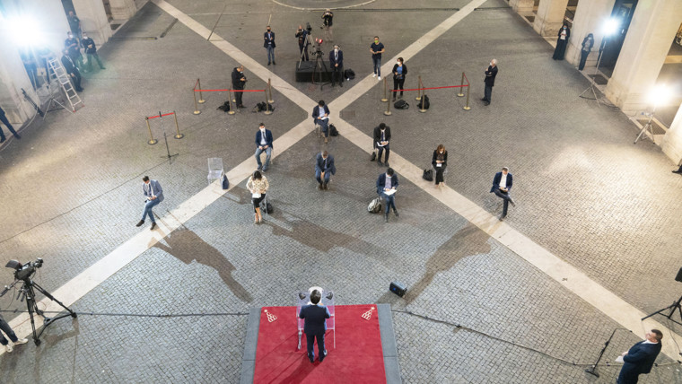 Conferenza stampa Giuseppe Conte 16 maggio 2020