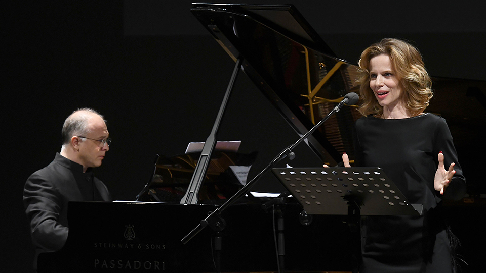 Festival Aperto: Contrappunti Lunari con Sonia Bergamasco, voce ed Emanuele Arciuli, pianoforte in streaming